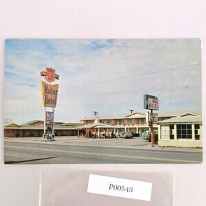 Whiting Brothers Motel Holbrook Arizona 1950s Postcard Interstate 40 Motor Hotel